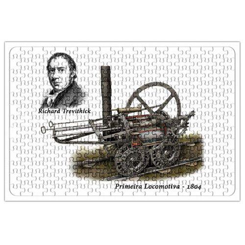 A Primeira Locomotiva Puzzle 240 Parça Yapboz