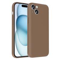 Apple iPhone 15 Kılıf Kamera Korumalı Kartlık Hazneli Zore Vitra Kapak
