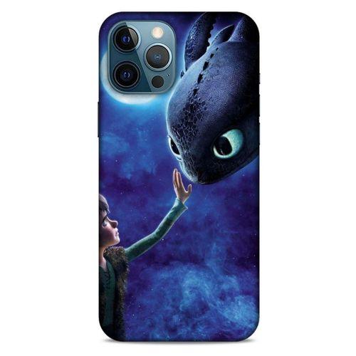 Apple iPhone 12 Pro Max Kılıf Dragons (40) Fit Silikon Kılıf Ejderha Takım Yıldızı
