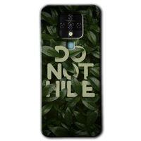 Tecno Camon 16 Kılıf HD Desen Baskılı Arka Kapak - Do Not Hide