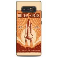 Retro (23) Desen Ultra Koruma Kılıfı Renkli Samsung Galaxy Note 8 Kılıf