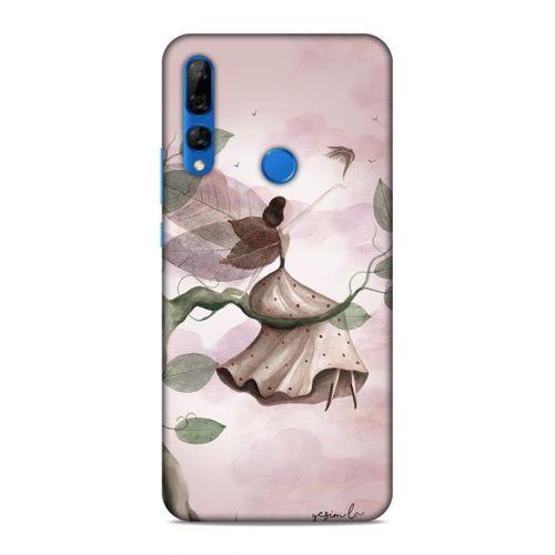 Huawei Y9 Prime 2019 Kılıf Sarmasik Perisi Arka Kapak Silikon Koruma Full Koruyucu
