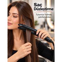 Seramik Plakalı 110–240 V Lcd Ekranlı Saç Şekillendirici