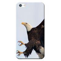 iPhone 5/5S Kılıf Kartal Pençe Baskılı Esnek TPU Silikon
