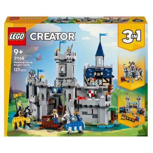 Eğitici Oyuncak LEGO Creator 3'ü 1 Arada Orta Çağ Atlı Şövalye Kalesi 31168