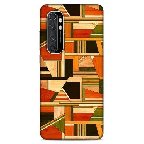 Lopard Xiaomi Mi Note 10 Lite Uyumlu Kılıf Wood'X (45) Liquid Air Kılıf Baskılı