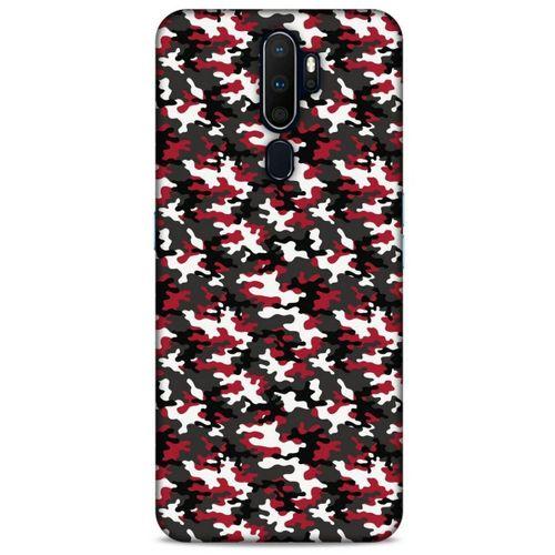 Kamuflaj 10 Oppo A5 2020 Kılıf Silikon Kapak