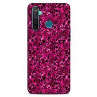 Realme 5 Pro Uyumlu Kılıf Pembe Delisi (1) Kılıfı Çiçek