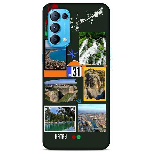 Lopard Oppo Reno 5 5G Uyumlu Kılıf Şehirli ※ (31) Hatay TPU Kılıf