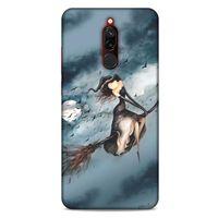 Y.Liva-2021 Özel Seri Cadılı Xiaomi Redmi 8 Kılıf Silikon Kapak