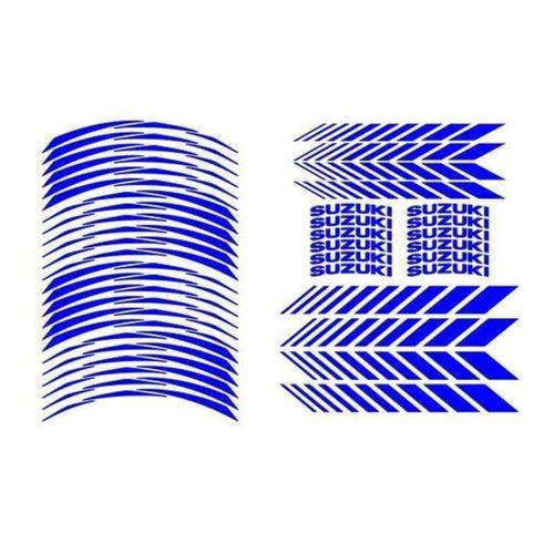 SEVGENT Reflektör Mavi Suzukı Uyumlu Racing Şerit