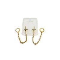 Zincir Küpe - Altın