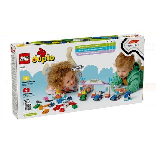 Lego Duplo F1 Takımı Yarış Arabaları ve Sürücüler 10445