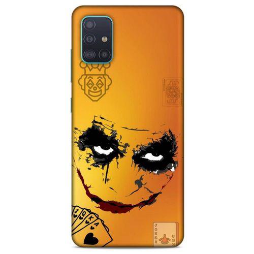 Samsung Galaxy A51 Uyumlu Kılıf Joker (7) Telefon Kılıfı Turuncu