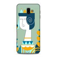Samsung Galaxy J6 Plus Uyumlu Kılıf Face'X 37 Silicone Cover Kadehli