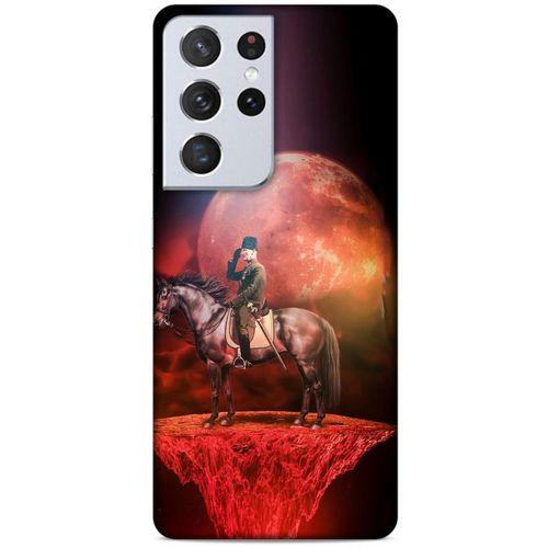 Lopard Samsung Galaxy S21 Ultra Uyumlu Kılıf Atatürk (49) Ultra Silikon Kılıf