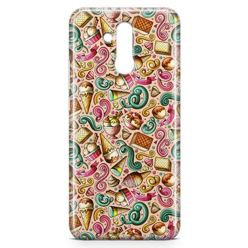 Huawei Mate 20 Lite Kılıf Gelato Dondurma Arka Kapak Koruma Desenli Full Koruyucu