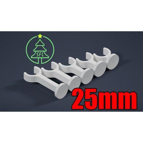 1.25 manyetik montaj klipsli 25mm PVC boru - 5122793