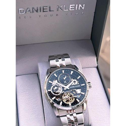 Daniel Klein Otomatik Erkek Kol Saati 30 Metre Suya Dayanıklı Çelik Kordon + Bileklik Hediyeli VS.BLKT.0690