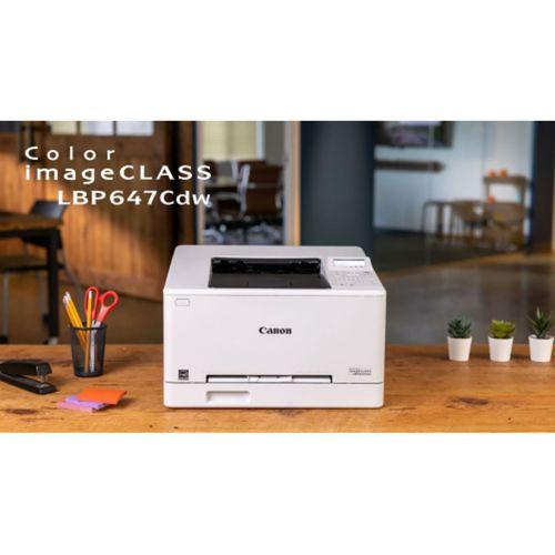 CANON  i-SENSYS LBP647CDW,  Wifi, Lan, Duplex, Renkli Lazer, Yazıcı (Dakikada 25  Sayfa) ORİJİNAL TONERLİ