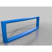 Citroen C4 Pioneer Radyo Çerçevesi ABS Baskı 00984
