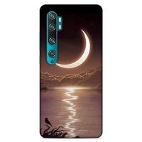 Lopard Xiaomi Mi Note 10 Uyumlu Kılıf Gece'S (34) Slim Armor Kılıf Kırmızı Gece