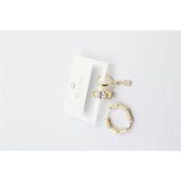 3'lü Xuping Küpe - Altın