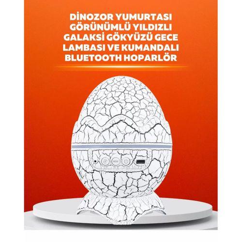 Dinozor Yumurtası Tasarımlı Projektörlü Gece Lambası