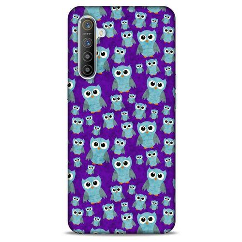 Baykuşlar (3) Desenli Silikon Kapak Telefon Kabı Oppo Realme XT Kılıf
