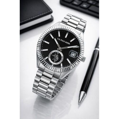 U.S.Polo Assn Çelik Kasa Ve Kordon 2 Yıl Garantili 3 Atm Suya Dayanıklı Erkek Kol Saati E.PA1148-03