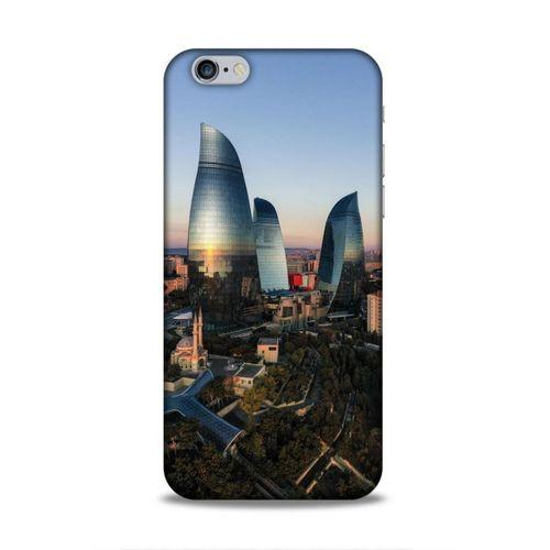Apple Iphone 6 Uyumlu Kılıf Azarbaijan (32) Soft Silikon Kılıf Azerbaycan Kuleleri