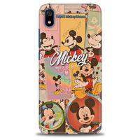 Xiaomi Redmi 7A Kılıf HD Baskılı Kılıf - I Love Mickey + Tam Ekran Koruyucu
