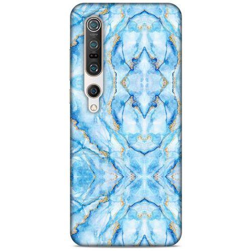 Mermer Desenli (33) Tema Hybrid Kılıf Bebek Mavisi Xiaomi Mi 10 Pro Kılıf