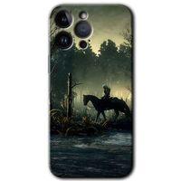 iPhone 14 Pro Kılıf HD Desen Baskılı Arka Kapak - Temperli Cam - Savaşçı