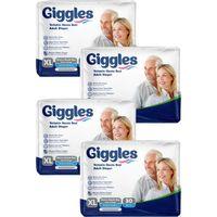 Giggles Belbantlı Yetişkin Hasta Bezi Extra Large Xl 30 Lu x 4 Adet