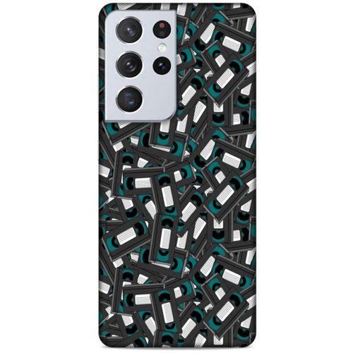Lopard Samsung Galaxy S21 Ultra Uyumlu Kılıf Retro (26) Tpu Silikon Kılıf