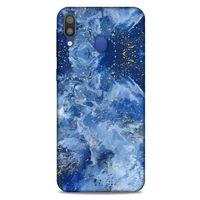 Samsung Galaxy M20 Uyumlu Kılıf Mavi Delisi (9) Kılıf Mürekkep