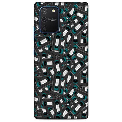 Retro (26) Desen Tpu Silikon Kılıf Renkli Samsung Galaxy S10 Lite Kılıf