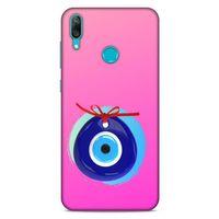 Nazarium (42) Desenli Silikon Kapak Huawei Y7 Prime 2019 Kılıf