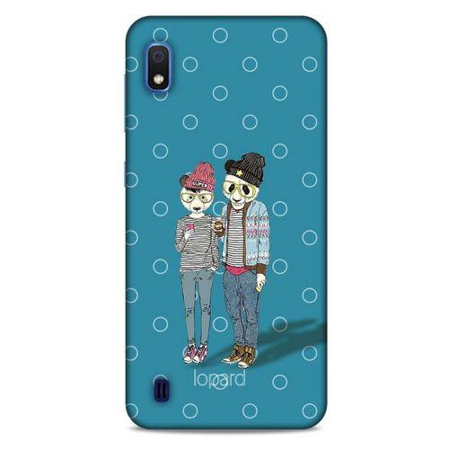 Samsung Galaxy A10 Kılıf FunnyMaX (16) Kalın Kılıf Mavi