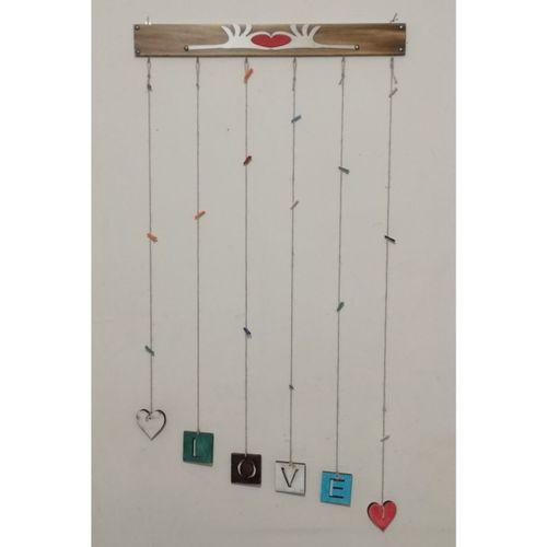 Mandallı Fotoğraf Asma Çerçevesi İpli Mandallı Ahşap Çoklu Dekoratif Resim Çerçevesi Fotoğraf Albümü (MANDAL HEDİYELİ)