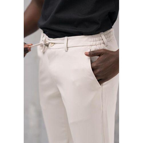 Slimfit Full Likralı Esnek Beli Lastikli Yazlık Jogger Pantolon