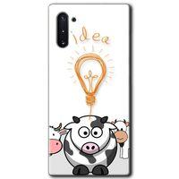 Galaxy Note 10 Kılıf HD Desen Baskılı Arka Kapak - İdea Lamp + Kırılmaz Cam