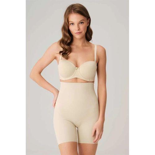 Mikro Kumaş Silikon Bantlı Paçalı Sıkı Şort Korse