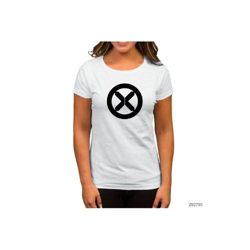 X-men Logo Beyaz Kadın Tişört