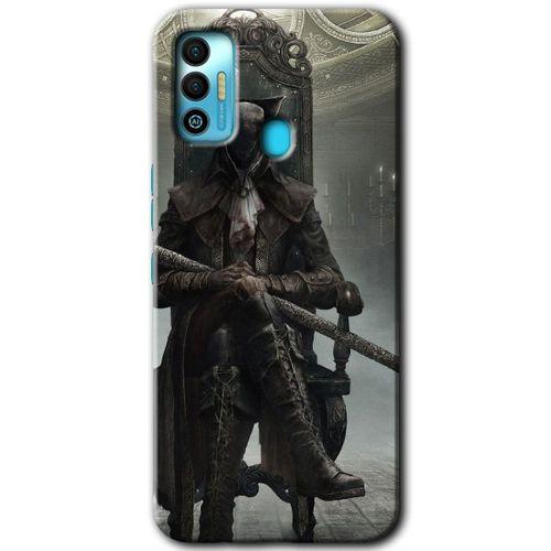 Tecno Spark 7T Kılıf HD Desen Baskılı Arka Kapak - Bloodborne Hunters
