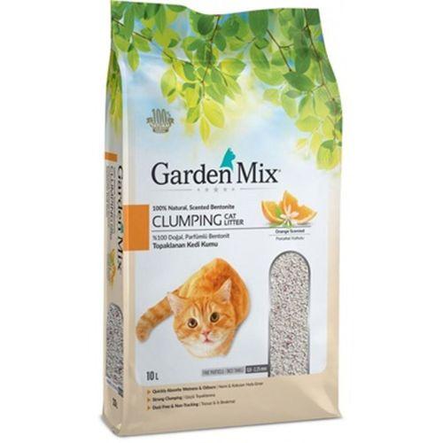 Gardenmix Bentonit Portakal Kokulu Kedi Kumu İnce 10l