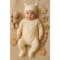 Waffle Tavşanlı Erkek Tulum %100 Pamuk