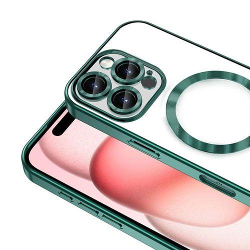 Apple iPhone 16 Pro Max Kılıf Kamera Korumalı M-safe Wireless Şarj Özellikli Zore Demre Kapak