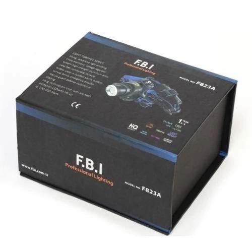 F.b.ı F-823a Su Geçirmez Şarjlı Kafa Lambası
